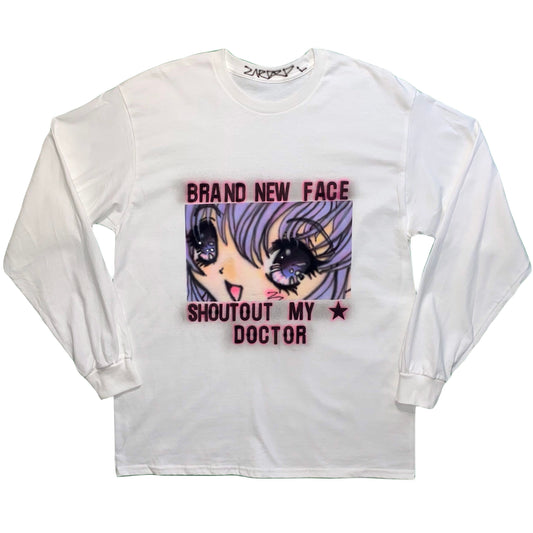 brand new face tee L