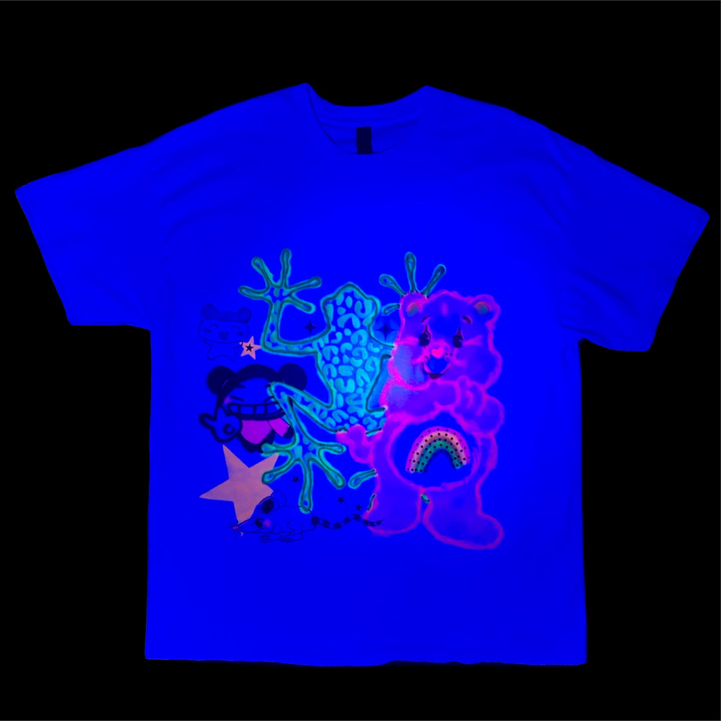 frog bear tee L